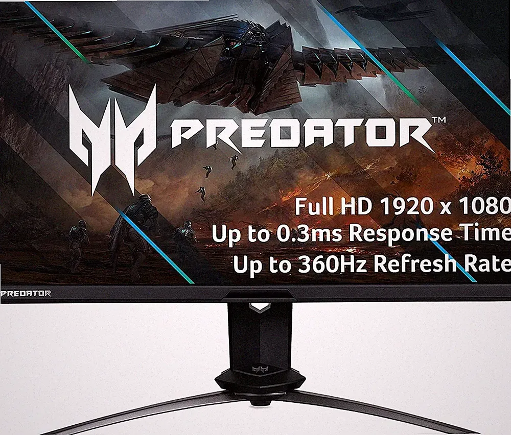 360hz Acer Predator X25 bmiiprzx 24.5" FHD 1080p Dual Drive IPS Gaming Monitor