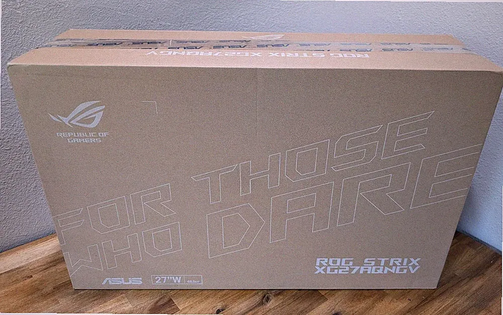 360Hz Gaming Monitor GSYNC PULSAR Asus Rog Strix XG27AQNGV