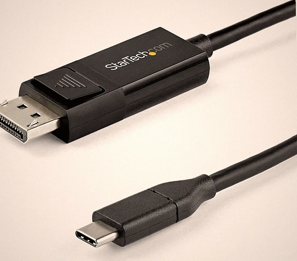 3Ft (1M) USB C to Displayport 1.4 Cable, 8K 60Hz, Bidirectional DP USB-C Video A