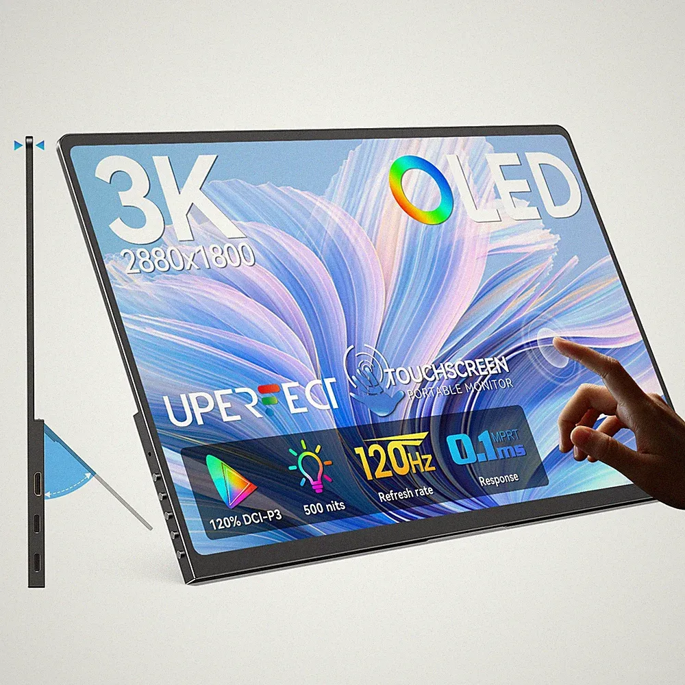 3K 14 Inch 2880x1800 120Hz FreeSync Touchscreen Portable Screen Gaming Monitor