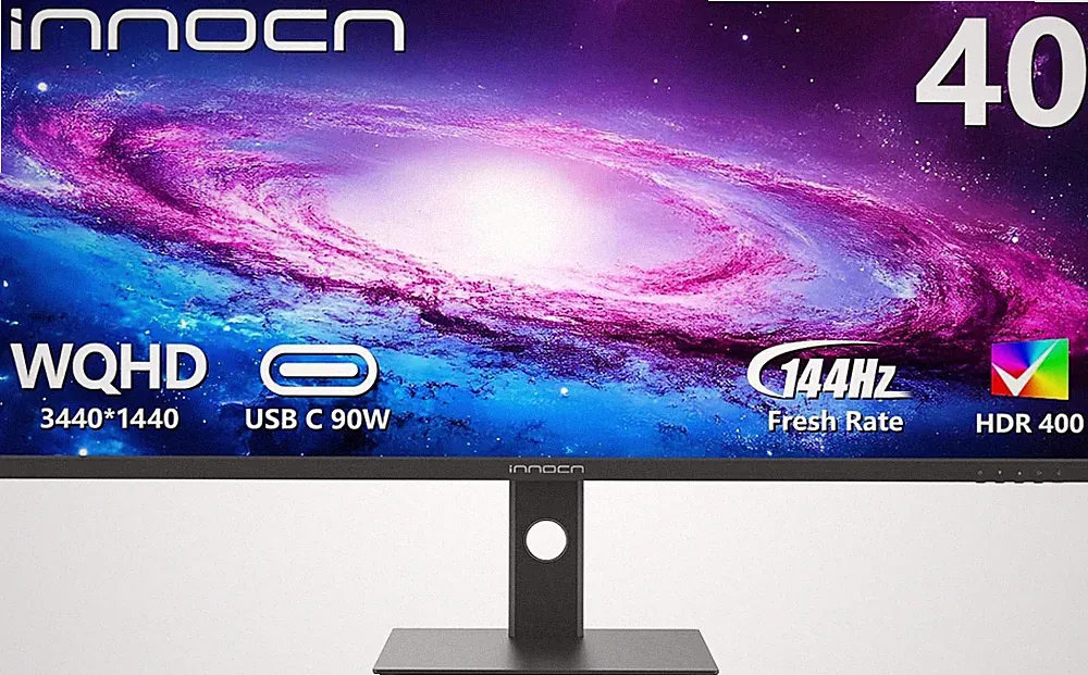 40C1R Ultrawide Monitor 40" WQHD 3440 X 1440P 144Hz Freesync Premium HDR400 21:9