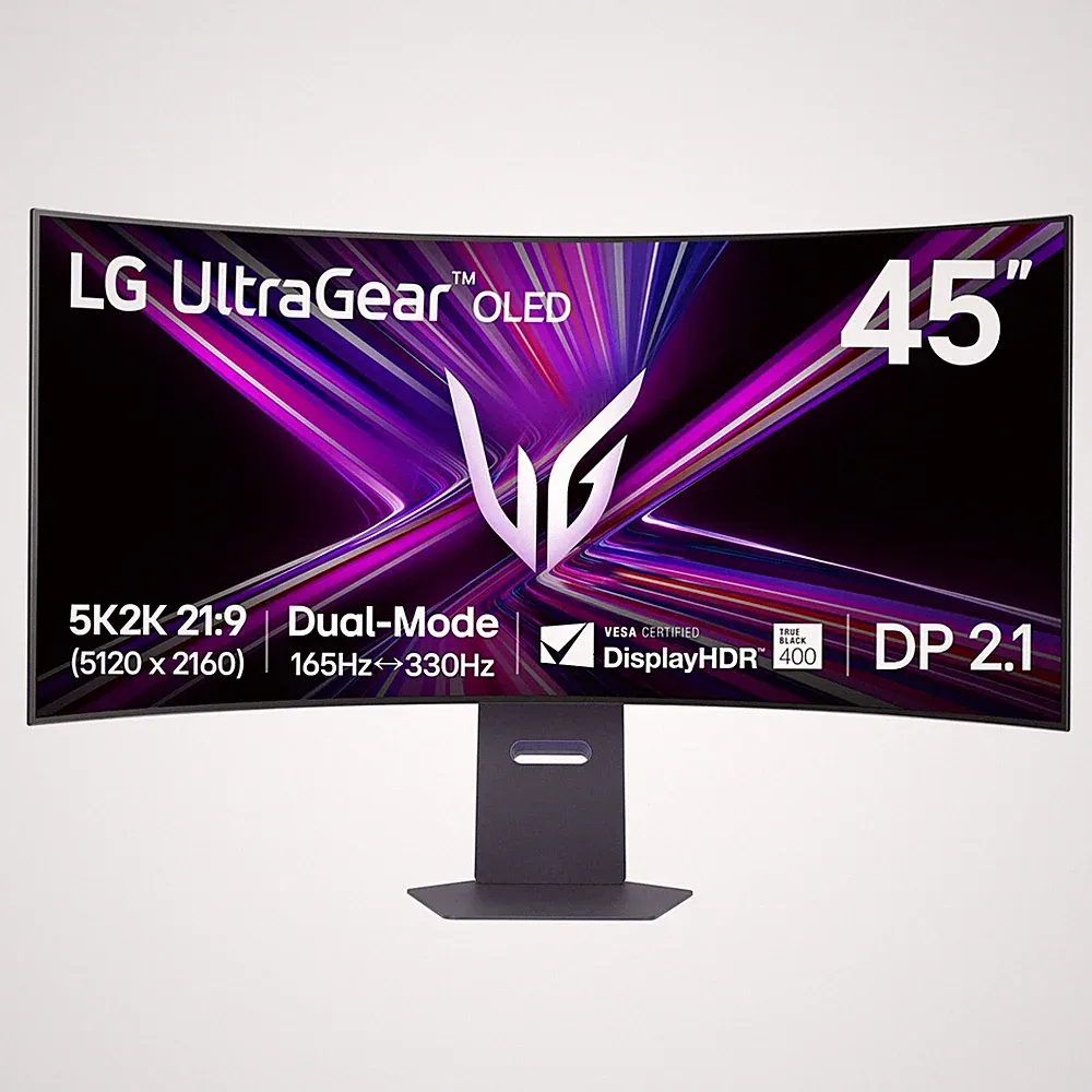 45 Inch UltraGear™ evo OLED 5K2K WUHD 165Hz or WFHD Dual Mode 330Hz 0.03ms