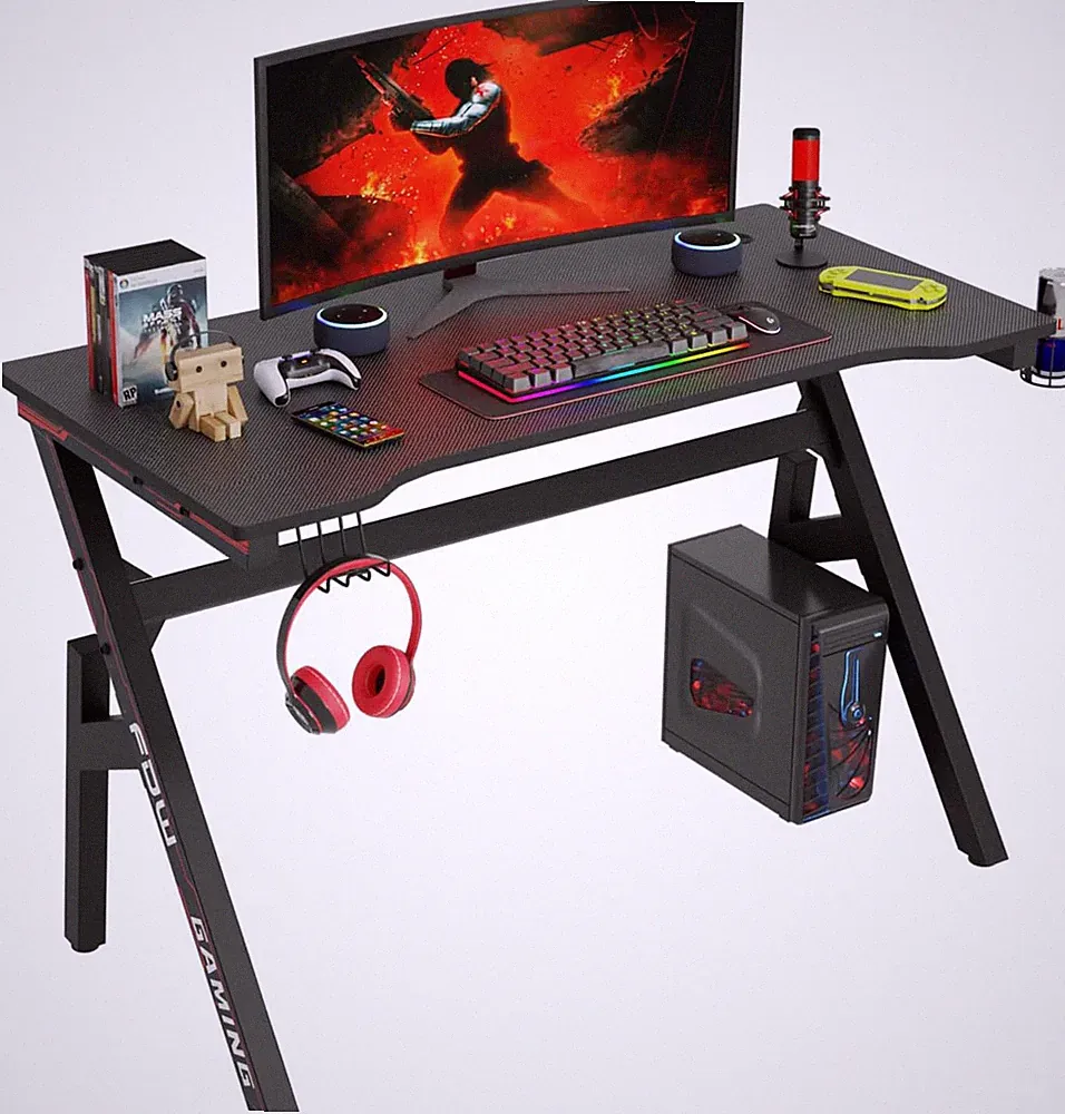 Gaming desk for 2 monitors and PC