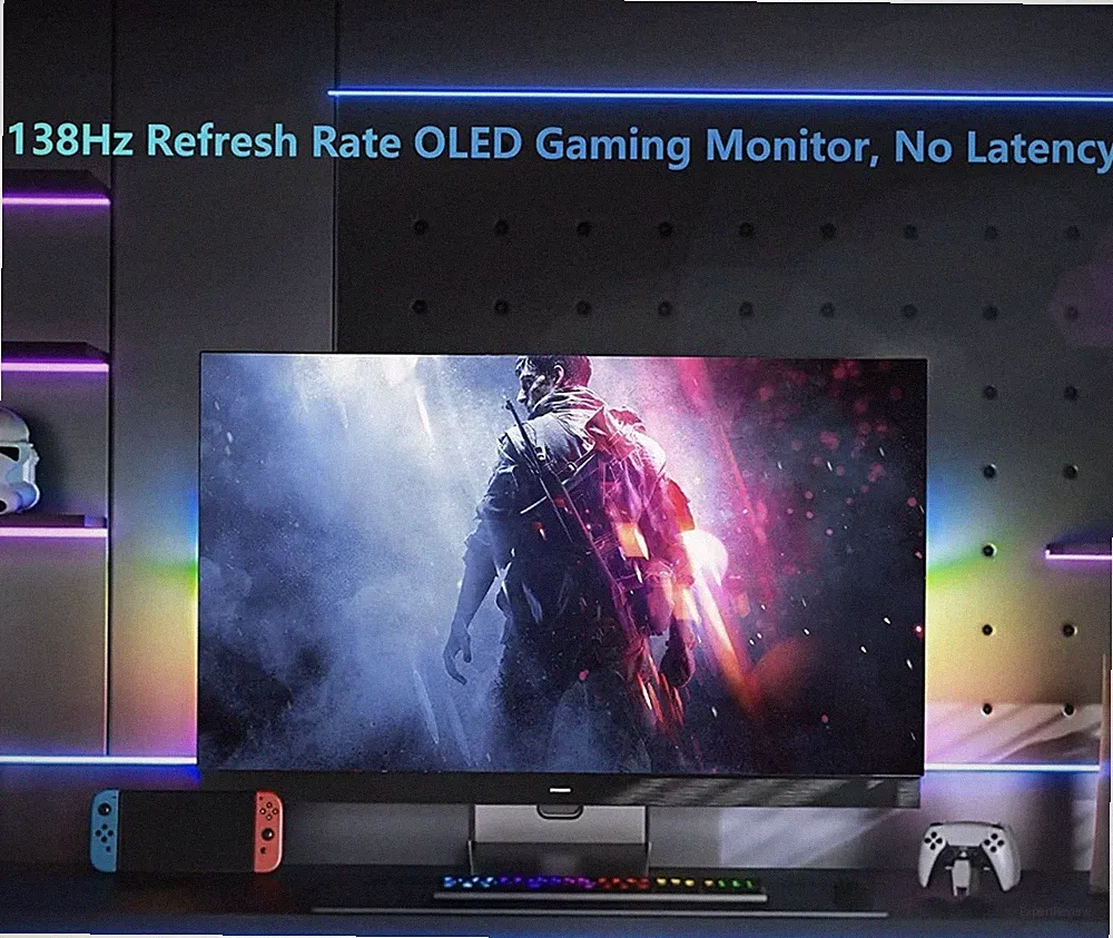 48 inch gaming monitor Oled 138 HZ 4K HDMI 2.1 USB Type C Computer FreeSync