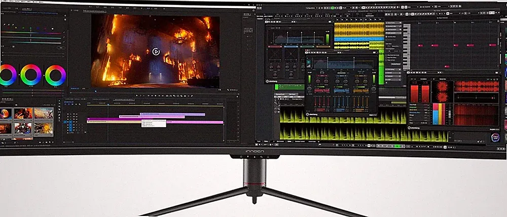 49" Curved Gaming Monitor 144Hz Ultrawide 32:9 WDFHD 3840 X 1080P, R1800, 99% Sr