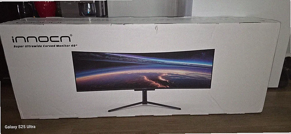 49 inch curved gaming monitor. Box never opened. INNOCN BRAND