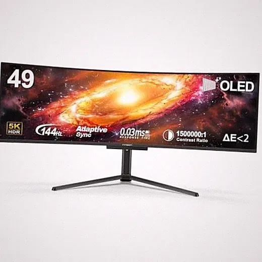 49" QD-OLED 5K2K 5120 x 1440P 144Hz Ultrawide Curved Monitor - 49Q1R 49 Inch