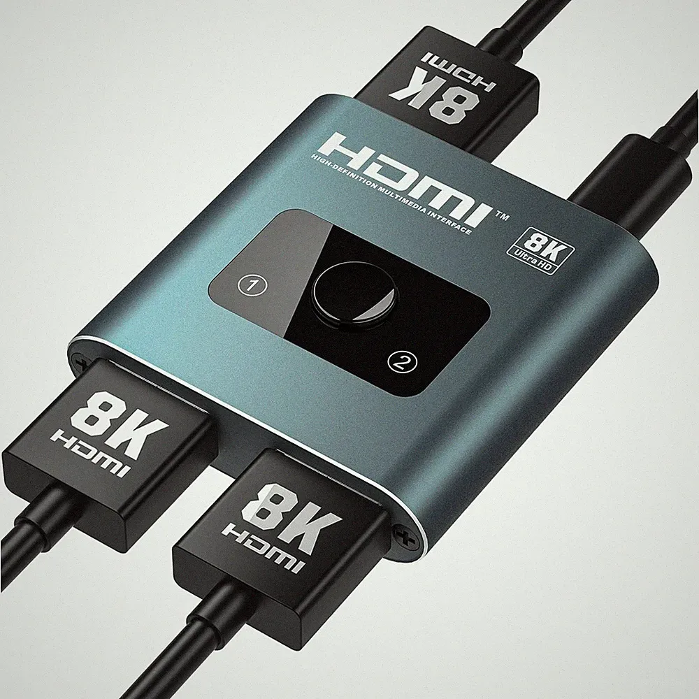4K 120Hz HDMI Switch Splitter Selector for Gaming 8K 60Hz for PS5 Xbox Series X