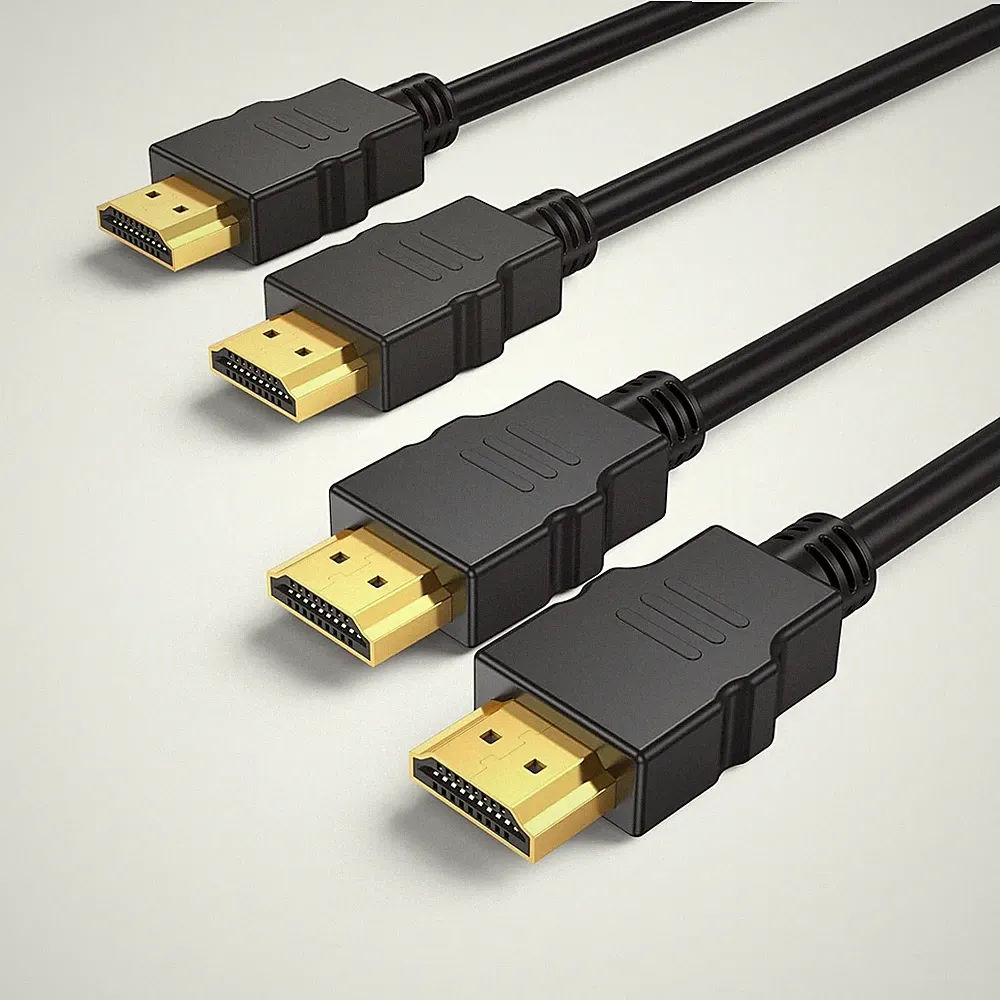 4K HDMI Cable 6FT 2-Pack, High Speed HDMI Cable Shielded Cord for Gaming Monitor