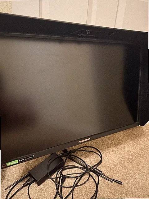 4K HDR Monitor- Acer Predator 27” PBMIPHZX 144Hz Refresh Rate, Originally $1800!