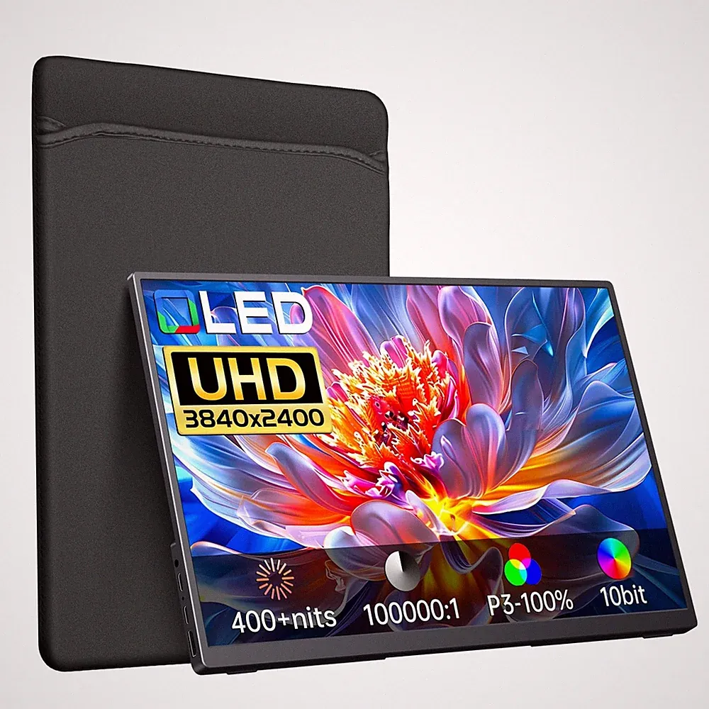 4K Portable Monitor OLED 3840x2400 14 Inch Ultra Slim