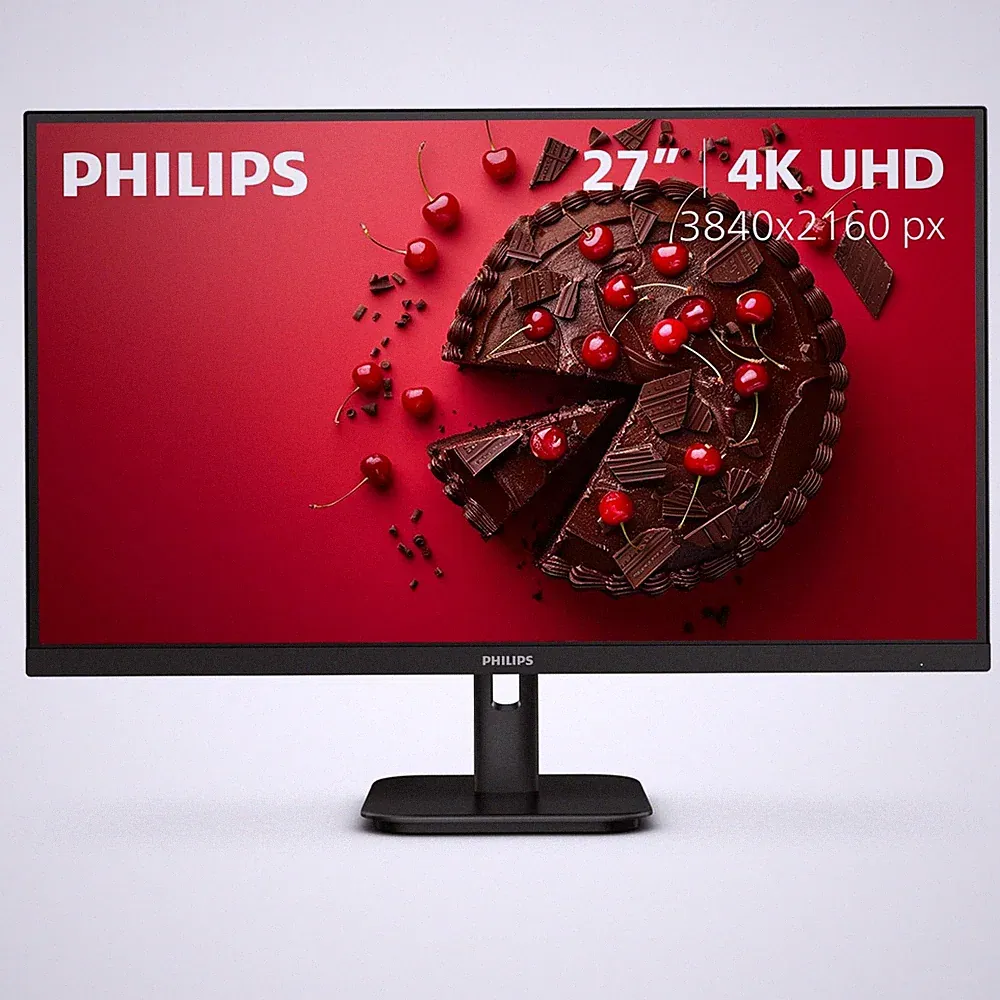 4K UHD Monitor 27 IPS 3840x2160 HDR10 AMD FreeSync Philips 27E1N1800A Built-in