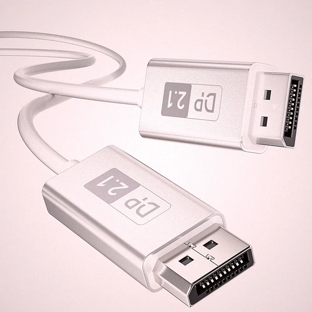 50 FT 16K DisplayPort 2.1 Cable 16K@60Hz 8K@120Hz 4K@240Hz Gaming Monitor DP