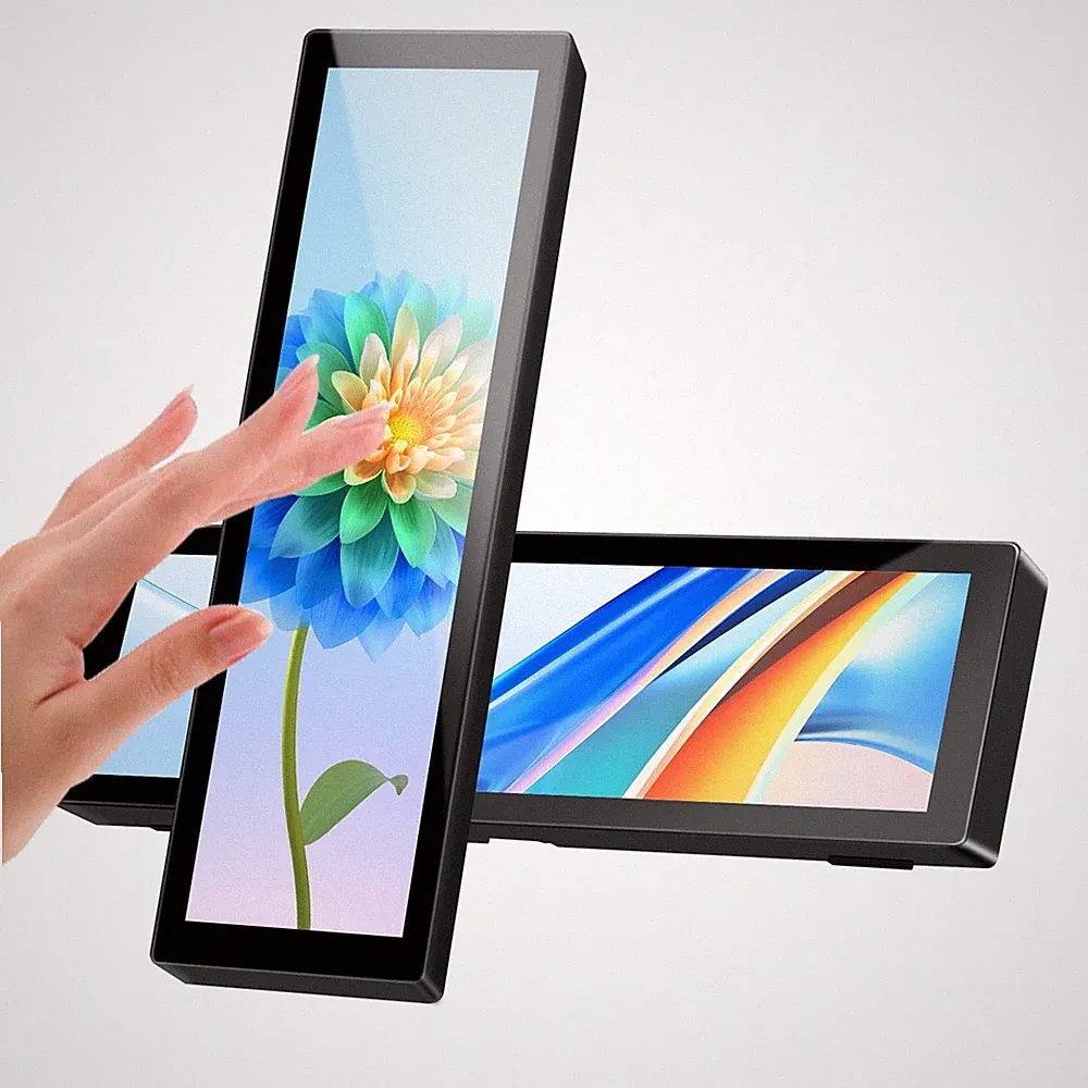 8.8 Inch Touchscreen Monitor for PC, Temperature & Sensor Display