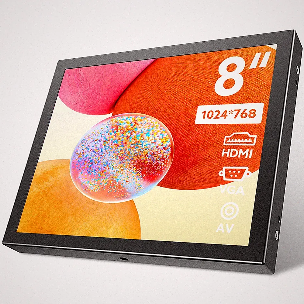 8 Inch Eyoyo Gaming Display Monitor Screen HDMI/VGA/AV For PS4 PC Raspberry pi