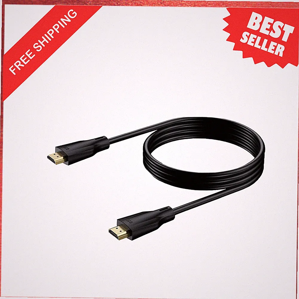 8K HDMI 2.1 Cable 3FT 48Gbps High Speed Gaming Monitor HDMI Cord for PS5 Xbox