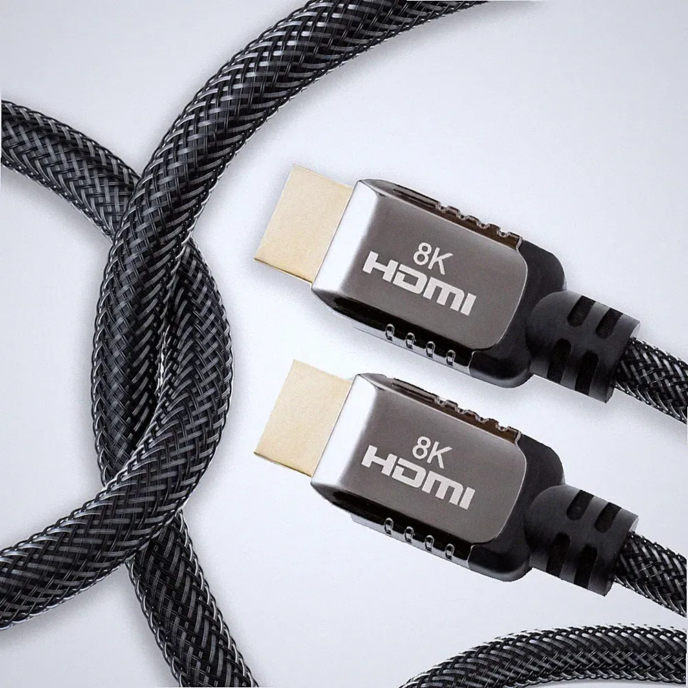 8K HDMI 2.1 Cable 48Gbps 120Hz HDR Compatible PS5 Xbox Series X Gaming Monitor