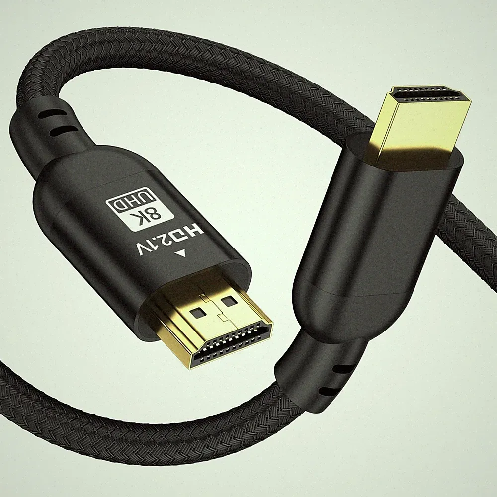 8K Hdmi Cable 6.6FT Ultra, High Speed HDMI 2.1 Cable, Support 8K@60Hz 4K@120Hz