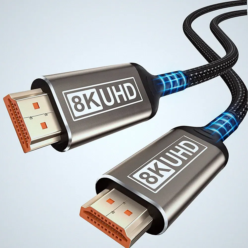 8K Long HDMI Cable 20FT, Ultra High Speed HDMI 2.1 48Gbps Cable, 8K@60Hz, 4K@120