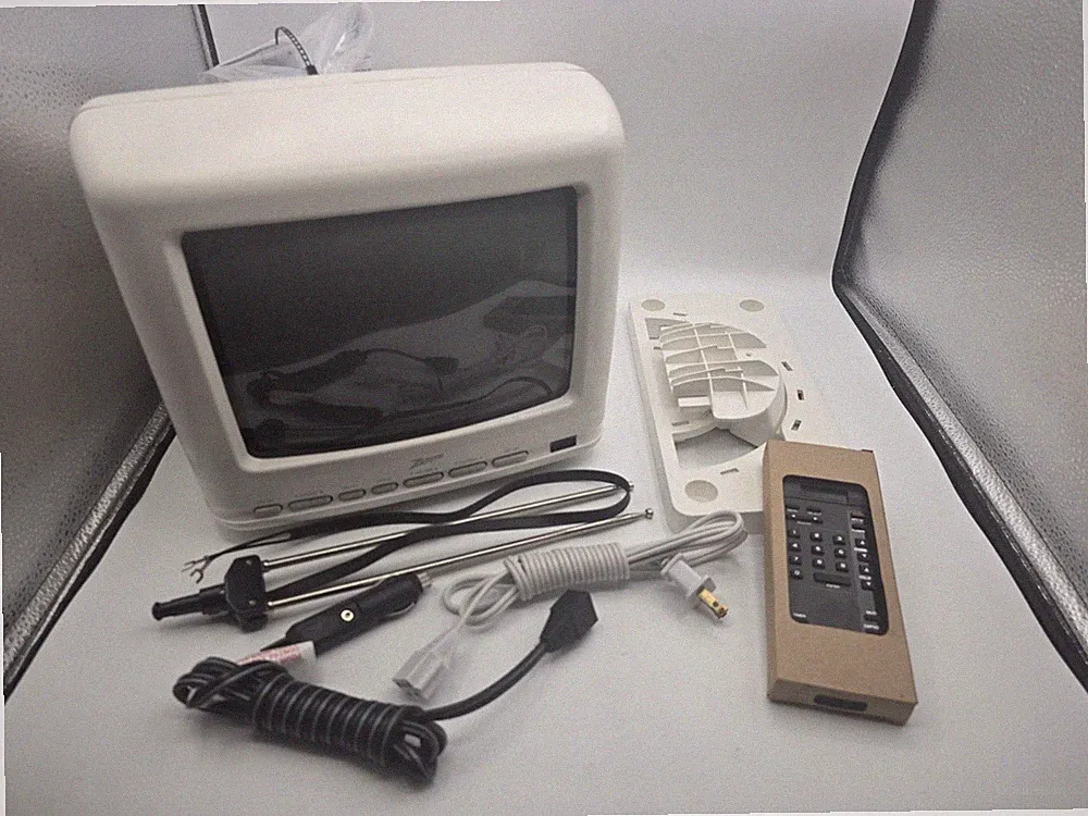 9" Zenith SL0953X Engineering Sample CRT TV **Brand New** Remote/2 Cables/Stand