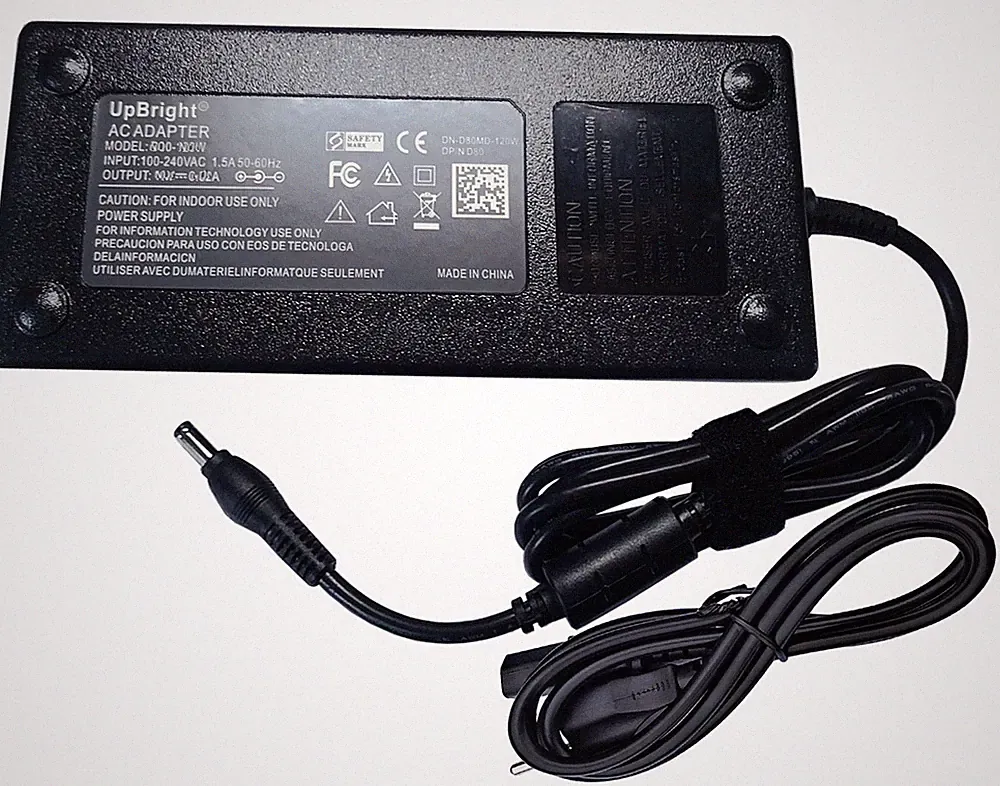 AC Adapter For BenQ MOBIUZ EX3210U 32'' IPS LCD LED Gaming Monitor Power Supply