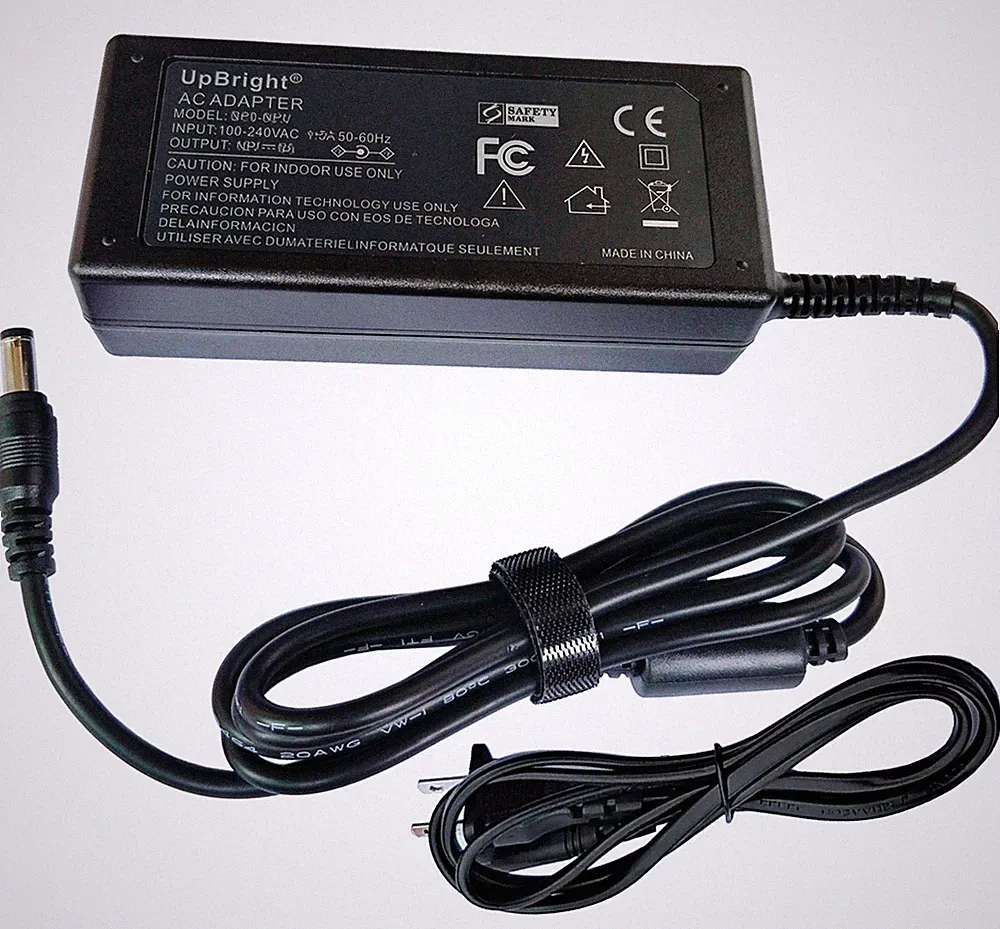 AC Adapter For Gawfolk GF240D GF240C GF240E 24'' FHD Curved LED Gaming Monitor