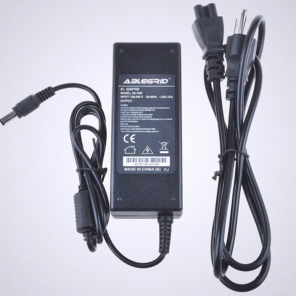 AC Adapter for GIGABYTE G32QC 32" LED LCD Gaming Monitor Power Charger Supply US