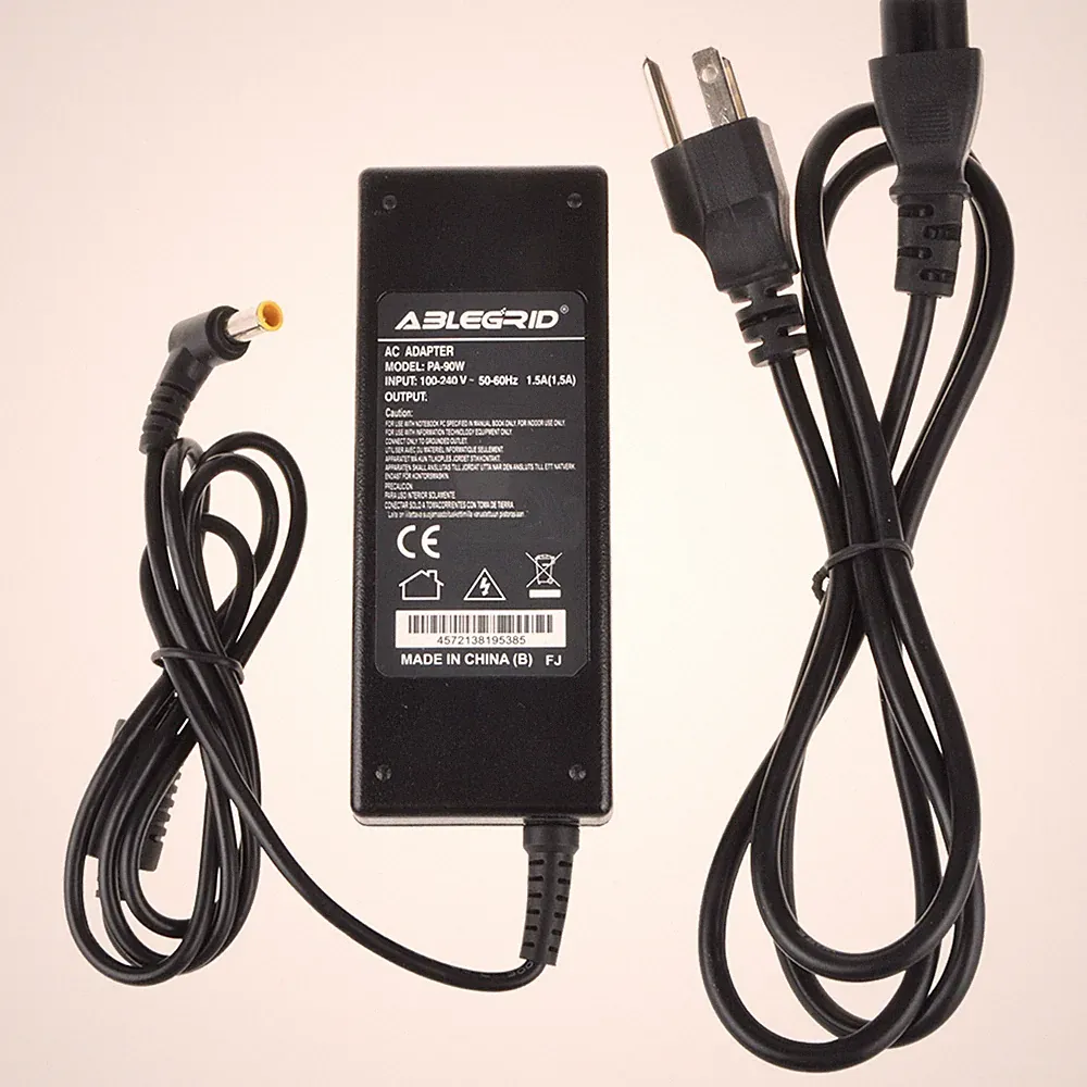 AC Adapter For LG GL83A 27GL83A-B 24GQ40W-B Gaming Monitor Charger Power Cord
