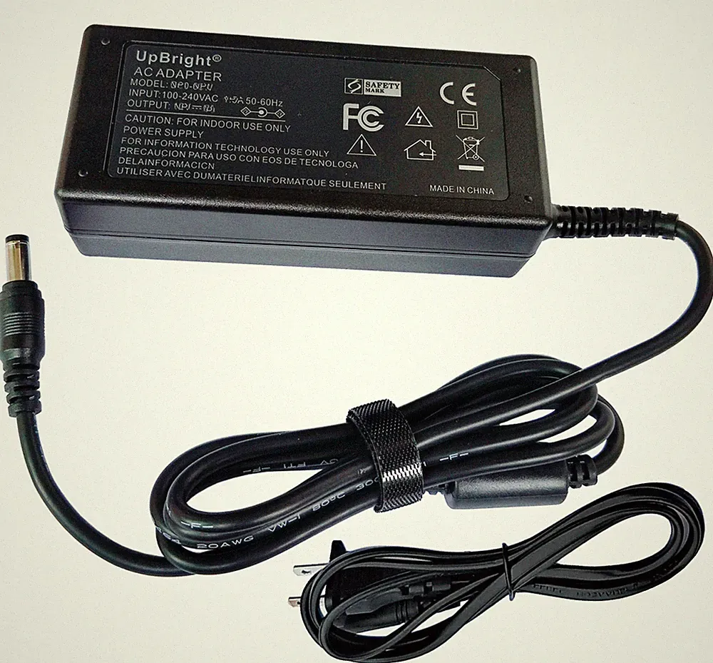 AC Adapter For Pixio Curved FreeSync Gaming Monitor Power Supply Battery Charger