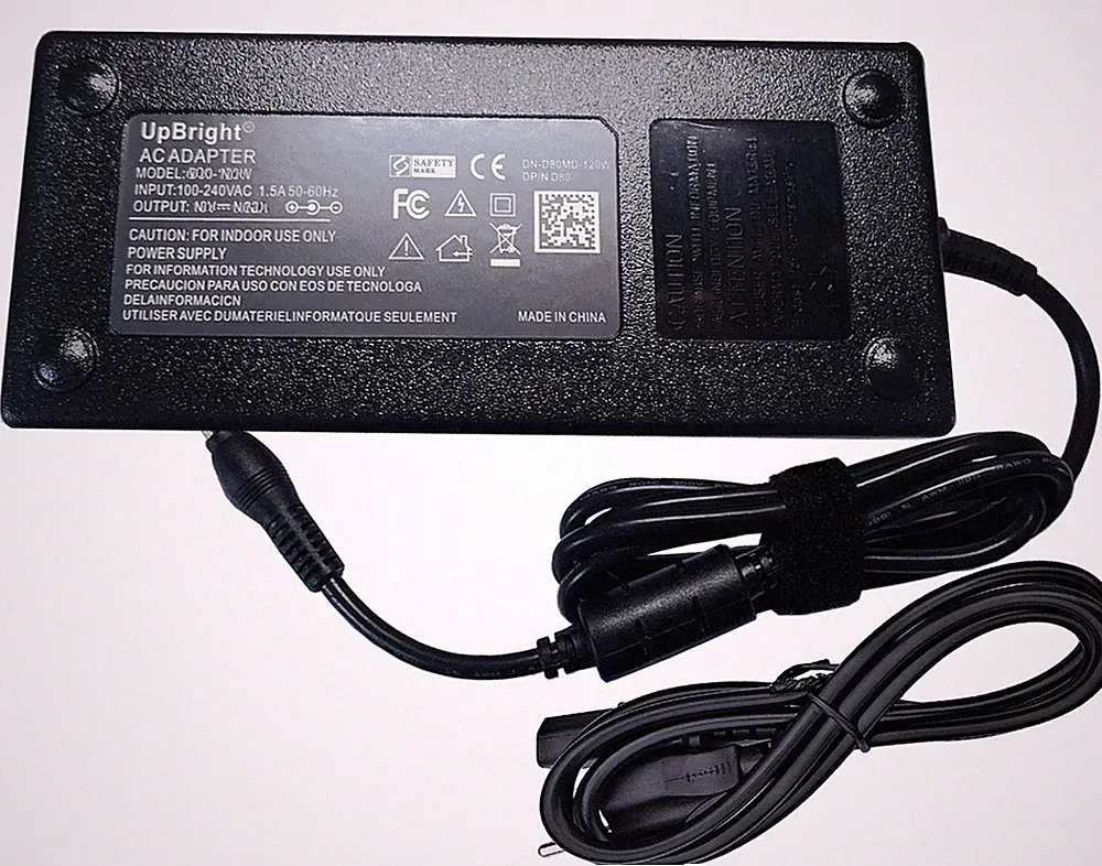 AC Adapter For Samsung LS27DG602S LS27DG602SNXZA Odyssey G6 G60SD Curved Monitor