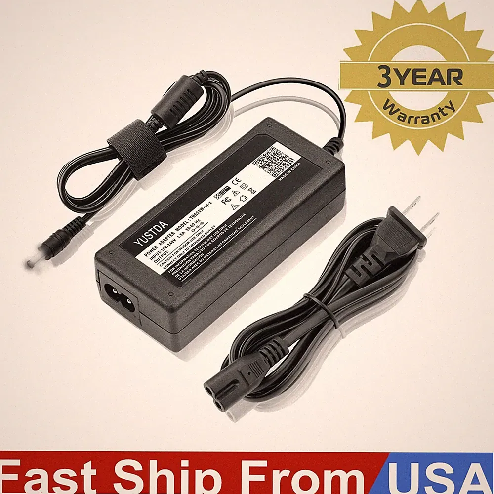 AC Adapter For‎ SANSUI ESA-G27F6Q PRO 27 Inch 240HZ WQHD Gaming Monitor