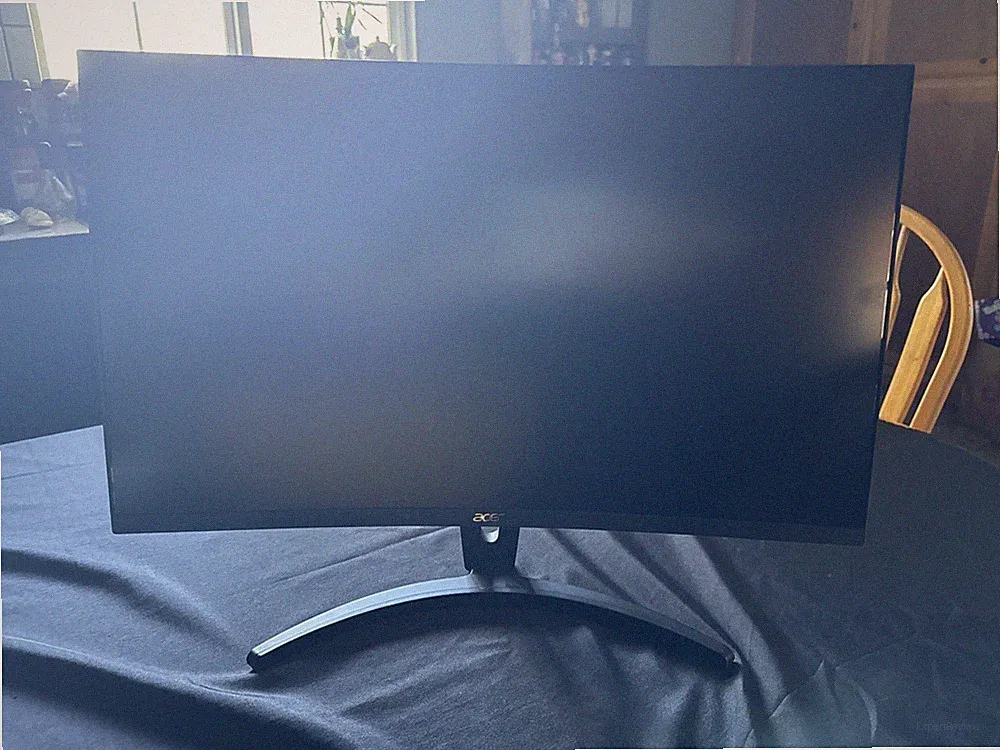 Acer 144hz 1080p ED273 Abidpx Curved Gaming Monitor working Cables Not Included