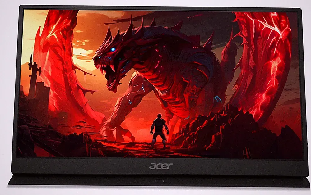 Acer 15.6" Nitro PG1 Portable Monitor 1920x1080 165Hz 250Nit 6ms IPS Refurbished