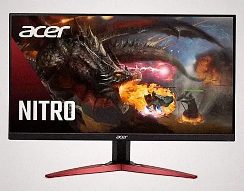 Acer 23.8 Inch Full HD Widescreen Gaming Monitor 165Hz AMD FreeSync 1ms Response