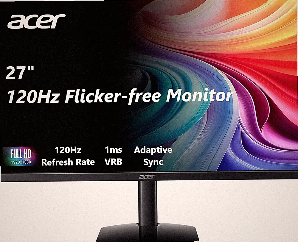 Acer 27In FHD 1920X1080 IPS 120Hz Gaming Monitor | Office KB272 G0Bi