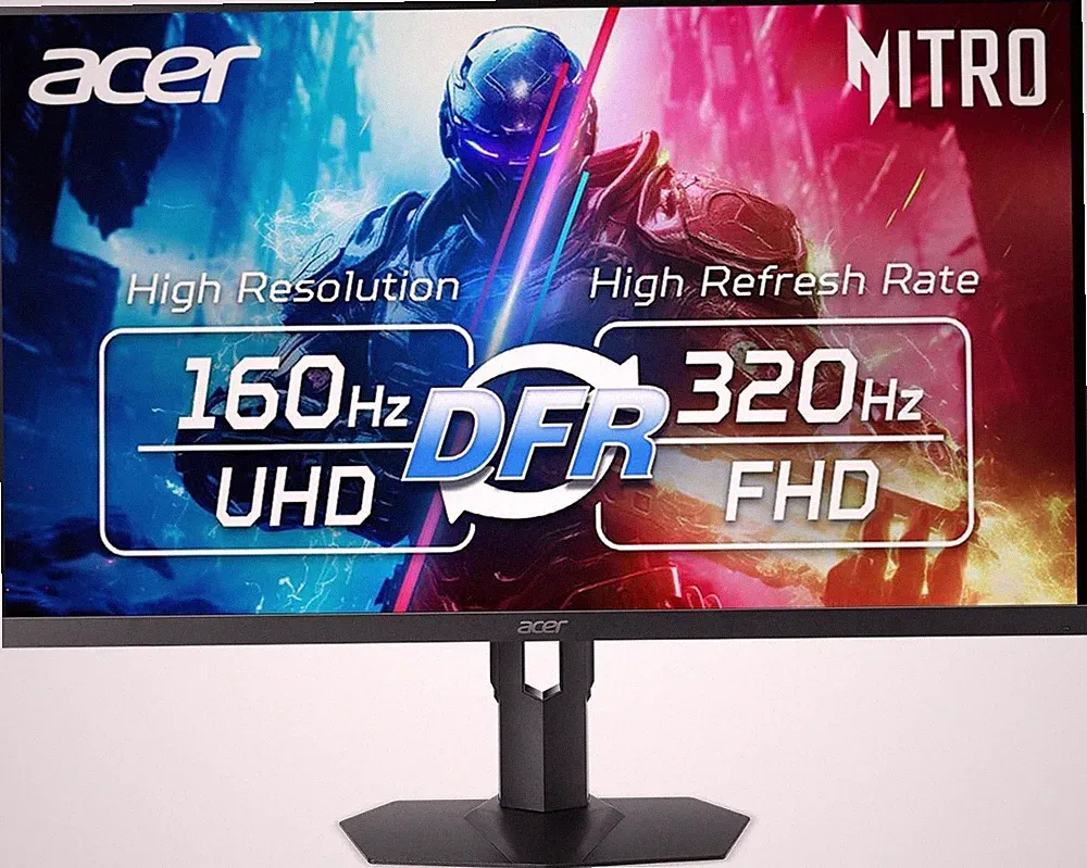Acer 31.5" Nitro XV325QK Monitor 4K 160Hz 1000Nit 0.5ms 100x100 Refurbished