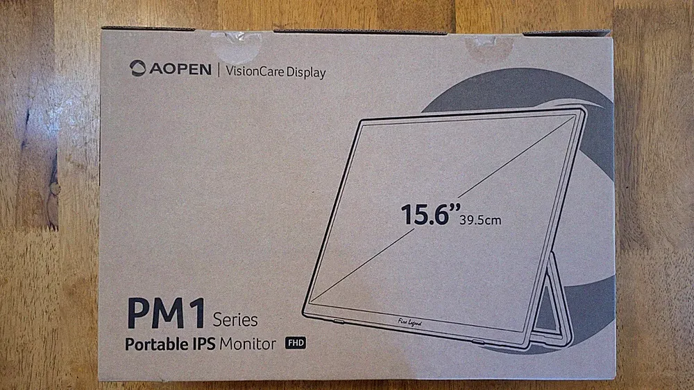 ACER AOPEN 16PM1Q 15.6" Portable LED Monitor 60Hz 1920x1080 NEW
