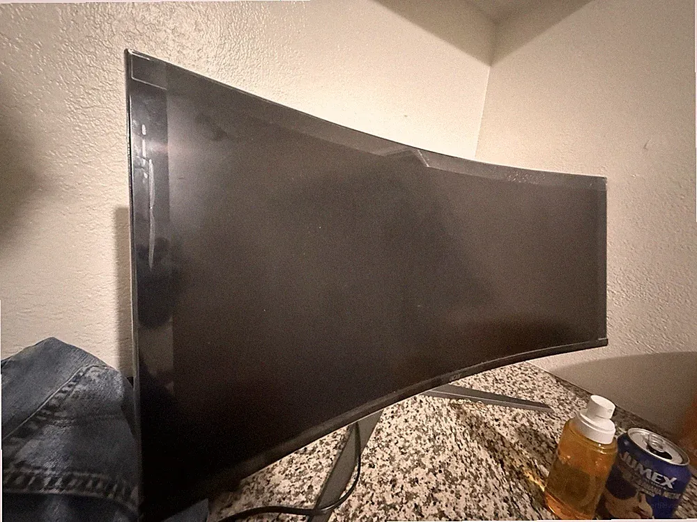 Acer ED340CU 34" Curved LED LCD Gaming Monitor 3440x1440 165hz 1ms HDMI DP Black