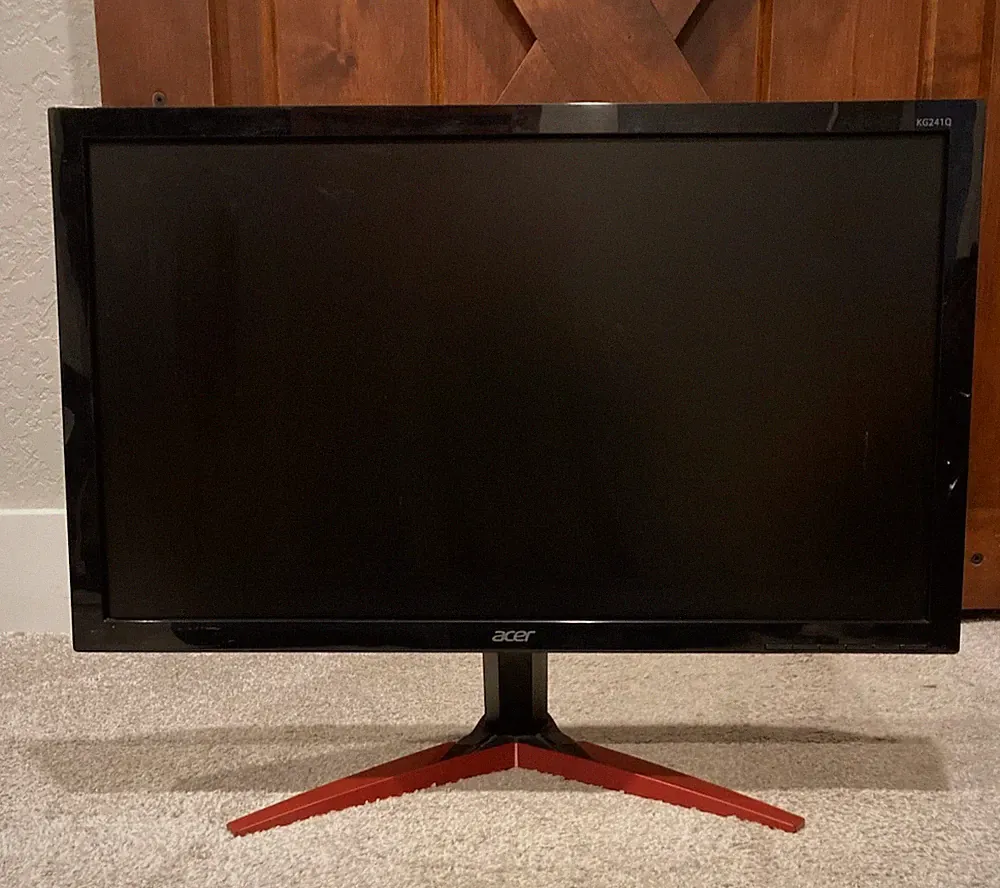 Acer KG241Q Sbiip 23.6" Gaming Monitor Full HD 1080p 144Hz 1ms FreeSync DP