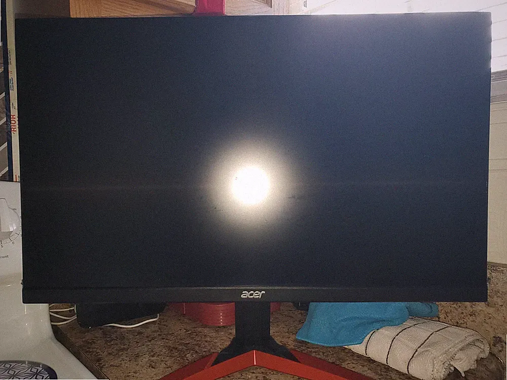 Acer KG241Y Sbiip 24" LCD Gaming Monitor 1080p HDMI DisplayPort Black