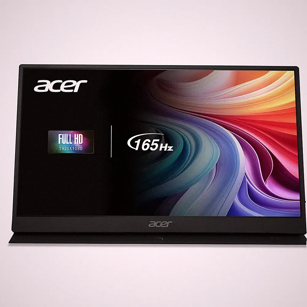 Acer - Nitro 15.6" LCD FHD 165Hz FreeSync IPS Portable Gaming Monitor (USB Ty...