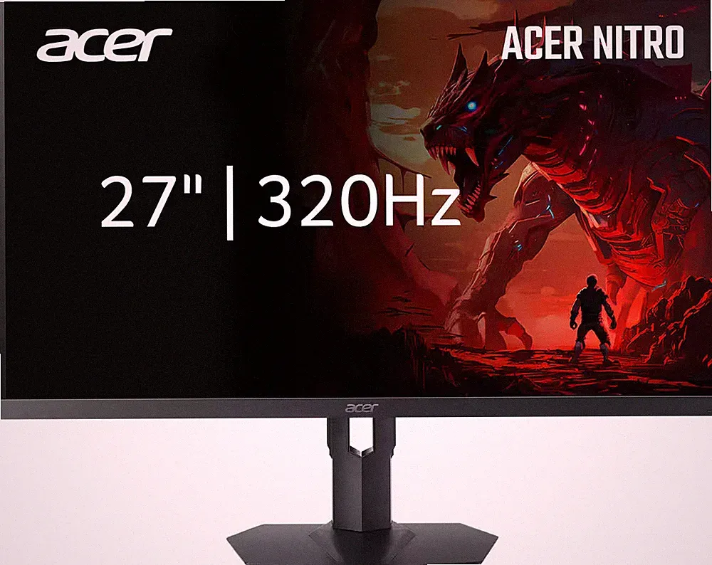 Acer - Nitro 27" IPS MiniLED WQHD 320Hz Up to 0.5ms AMD FreeSync Premium Gami...