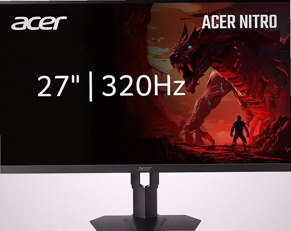 Acer - Nitro 27" IPS MiniLED WQHD 320Hz Up to 0.5ms AMD FreeSync Premium Gami...