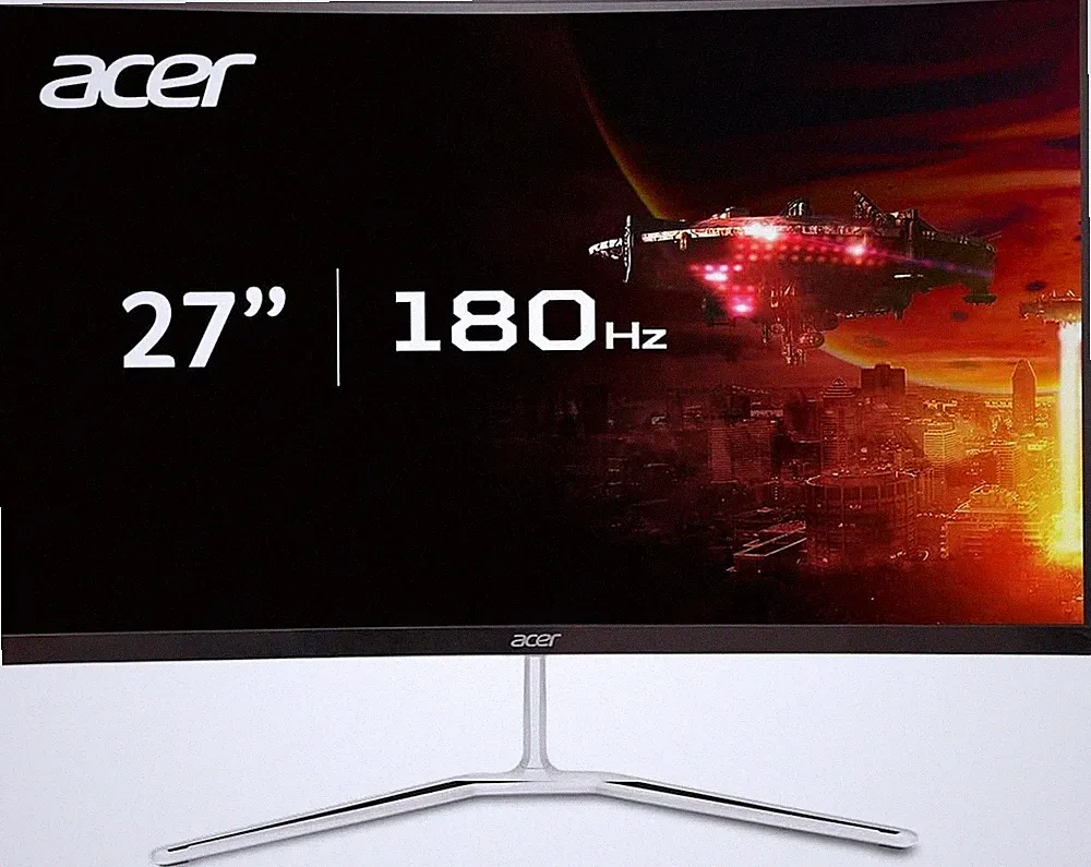 Acer Nitro 27" WQHD 1440p Curved Gaming Monitor 180Hz 1ms FreeSync HDR10 VESA