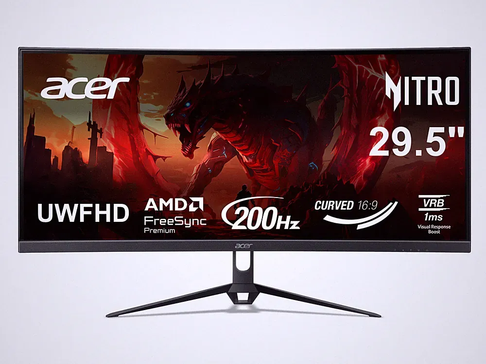 Acer Nitro 29 inch (29.5" viewable) Ultrawide Full HD 1080P 200hz with AMD