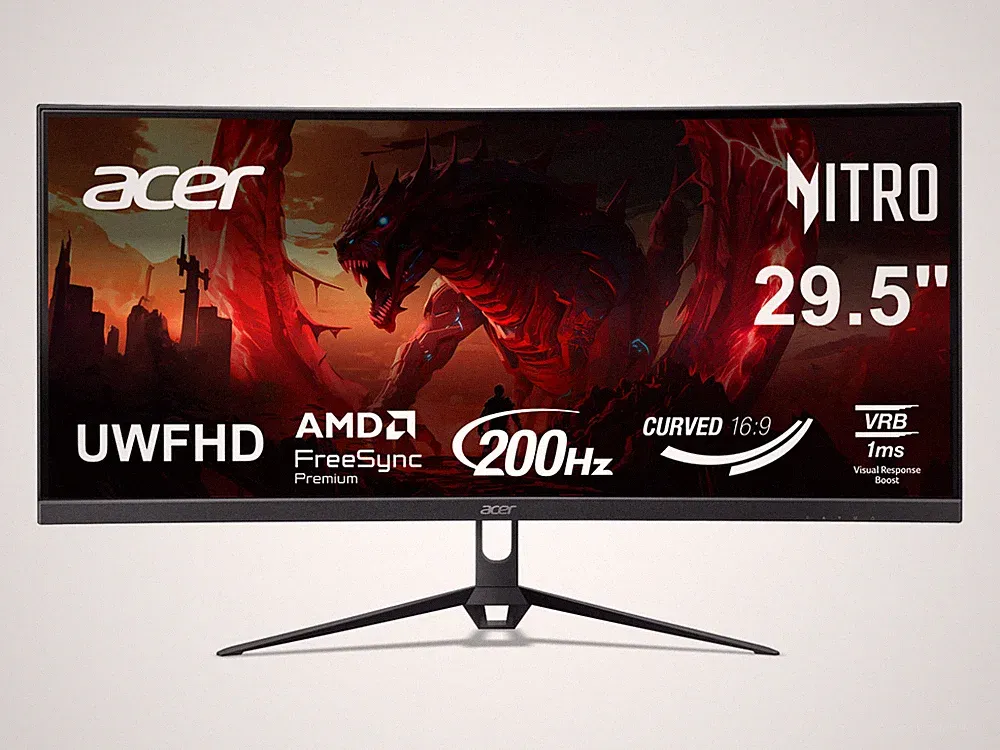Acer Nitro 29 inch (29.5" viewable) Ultrawide Full HD 1080P 200hz with AMD