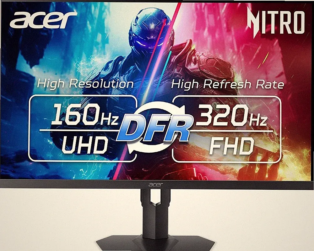 Acer Nitro 31.5” 4K UHD 3840x2160 Gaming IPS MiniLED Monitor XV325QK V3bmiipprx