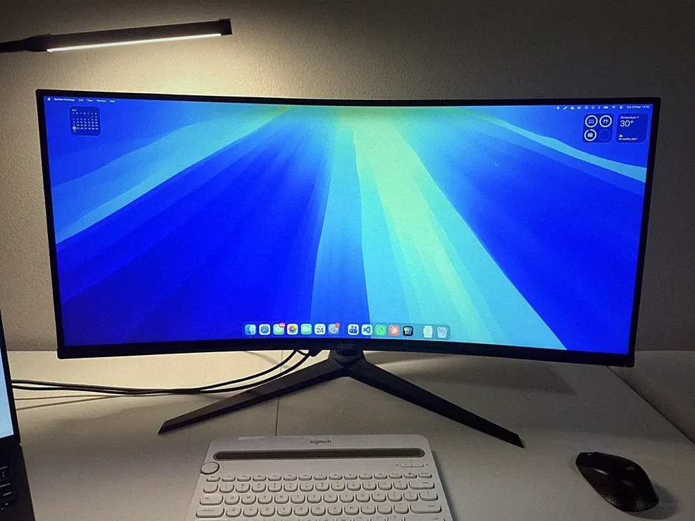 Acer Nitro 34" Curved UWQHD IPS LCD Gaming Monitor 120Hz FreeSync HDMI 2.1