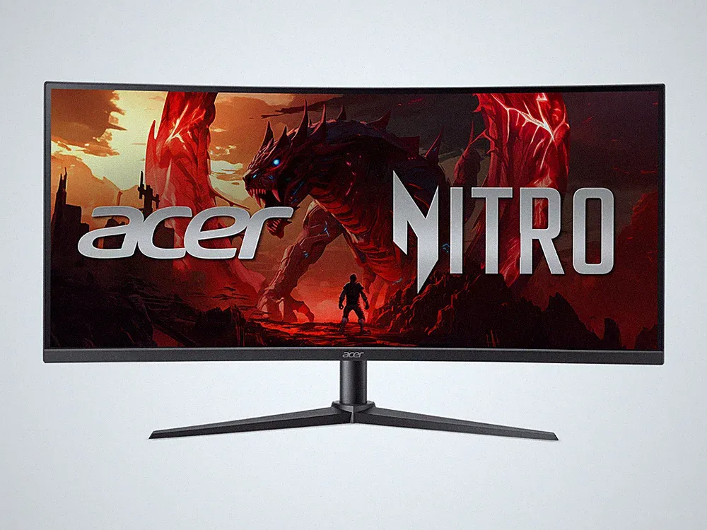 Acer Nitro 34" QHD 2K 1440P 240Hz with AMD FreeSync Premium (AMD Adaptive Sync)