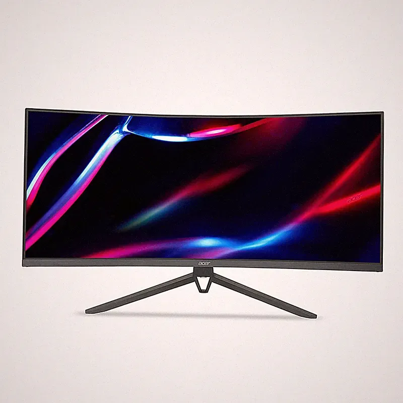 Acer Nitro 34" Ultrawide QHD LED Curved Gaming Monitor Black 1ms 165Hz ED343CUR